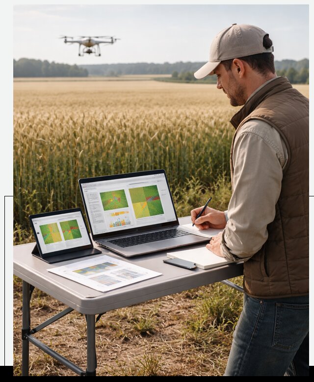 Система AI прогнозирования урожайности для точных агрономий в Саратове