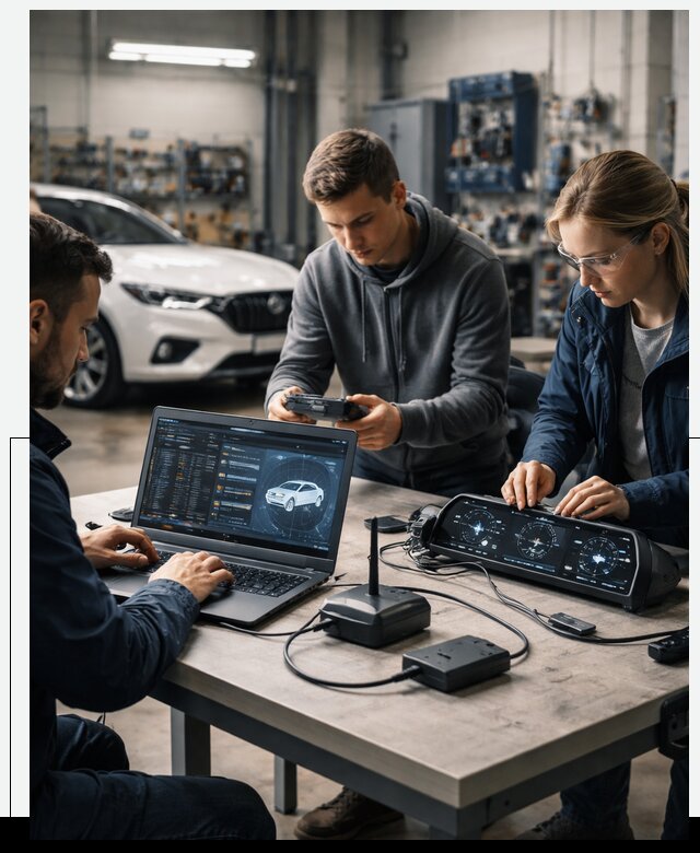 Разработка Connected Car и ПО для автопрома в Саратове