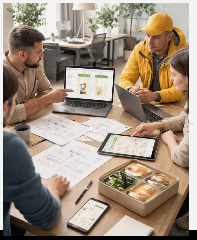 Разработка агрегатора доставки еды в Саратове от 15350 р., АвикейСрт