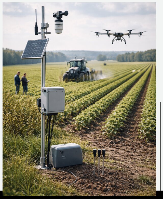 Разработка IoT мониторинга полей в Саратове от 8698 р. | АвикейСрт